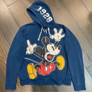 Disney Mickey Mouse - full zip hoodie - size L
